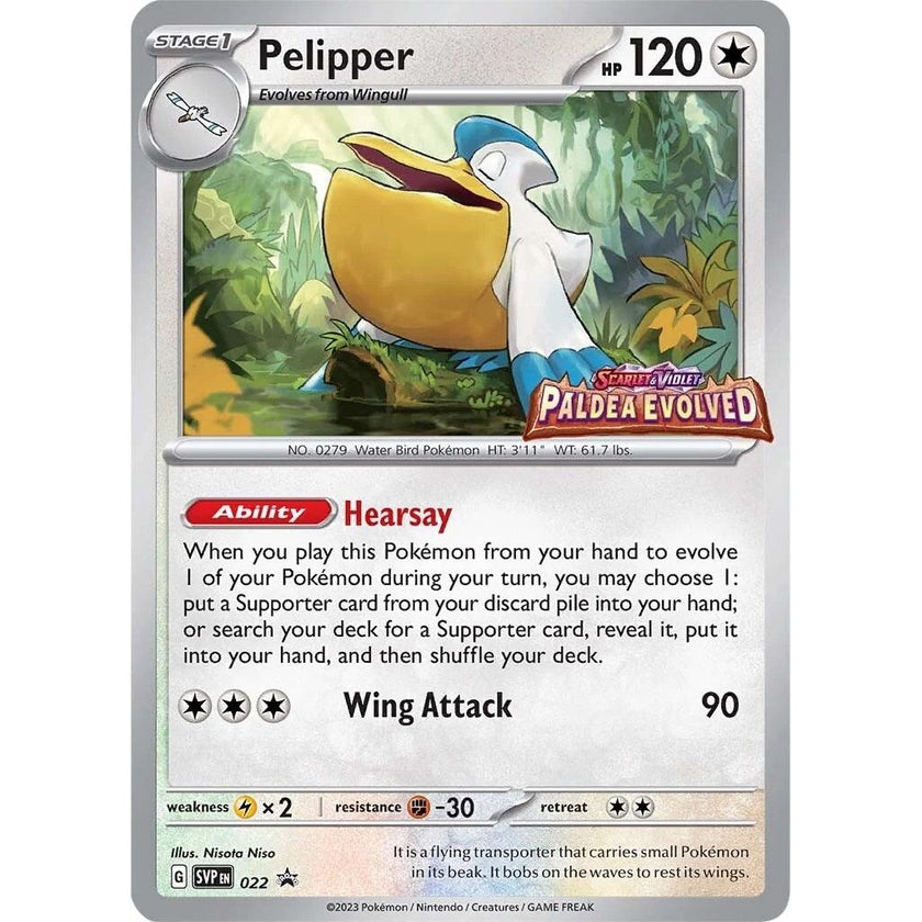 Pelipper - 022 (Prerelease) (022) (SVP)