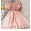 Women Dresses Summer V Neck Floral Print Boho Beach vacation Mini Dress
