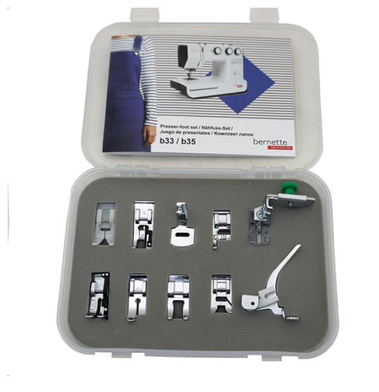 Bernette B33/B35 Sewing 10 Feet Kit