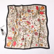 Women's Decorative Silk-Style Square Scarf 70x70cm – 15 Prints Canada USA