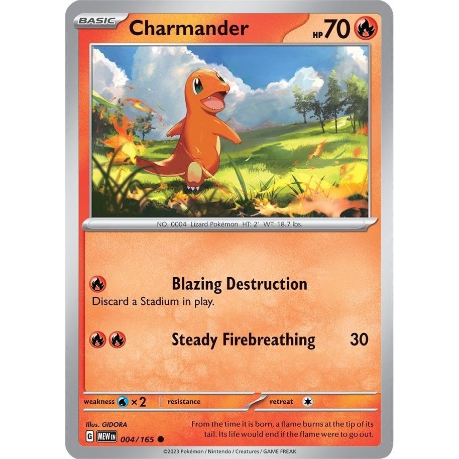 Charmander (004/165) (MEW)