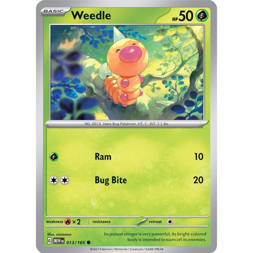 Weedle (013/165) (MEW)