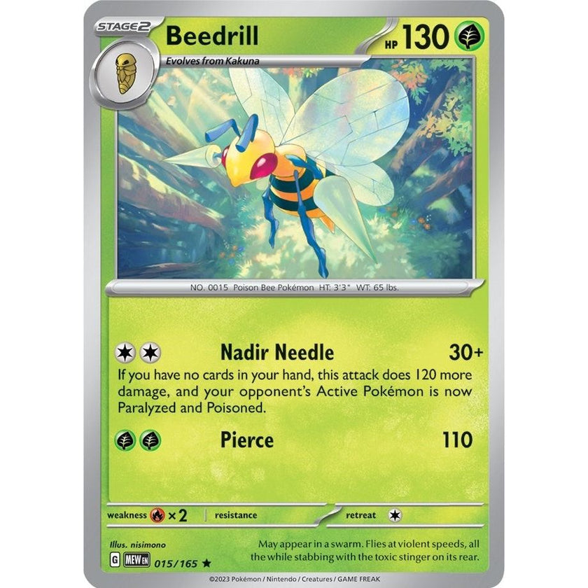 Beedrill (015/165) (MEW)