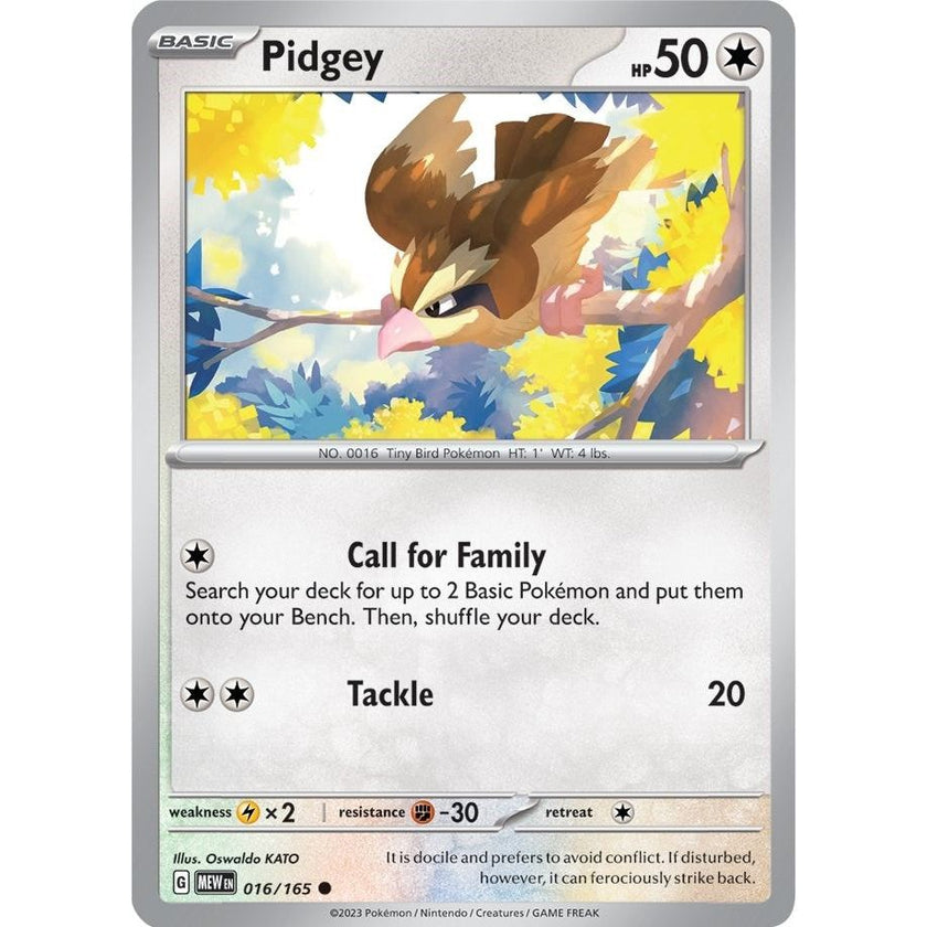 Pidgey (016/165) (MEW)
