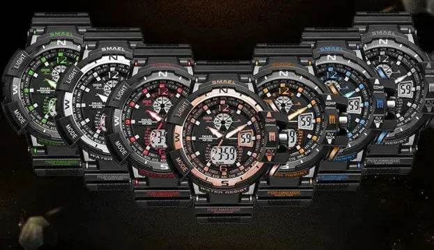 Multifunctional luminous waterproof watch