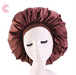 Beauty print Satin Silk Hair Bonnet for sleeping