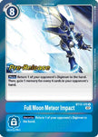 Full Moon Meteor Impact (BT13-105) - Versus Royal Knights Pre-Release Cards Foil
