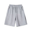 Men's Cotton Athletic Shorts – Solid Color Casual Sport Shorts
