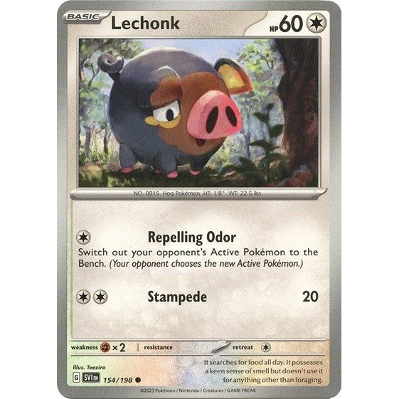 Lechonk - 154/198 (Holo) (154/198) (PR)