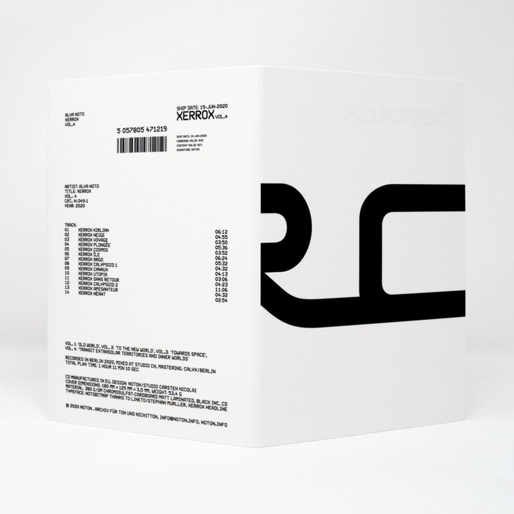 Alva Noto / Xerrox, Vol. 4 - CD