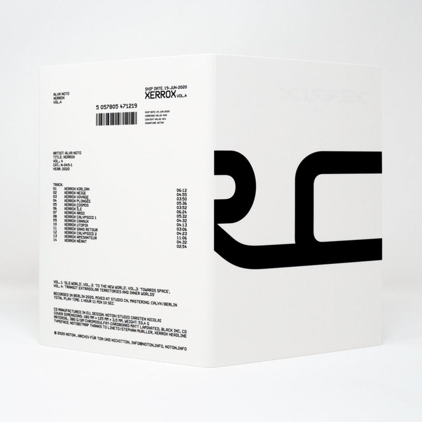 Alva Noto / Xerrox, Vol. 4 - CD