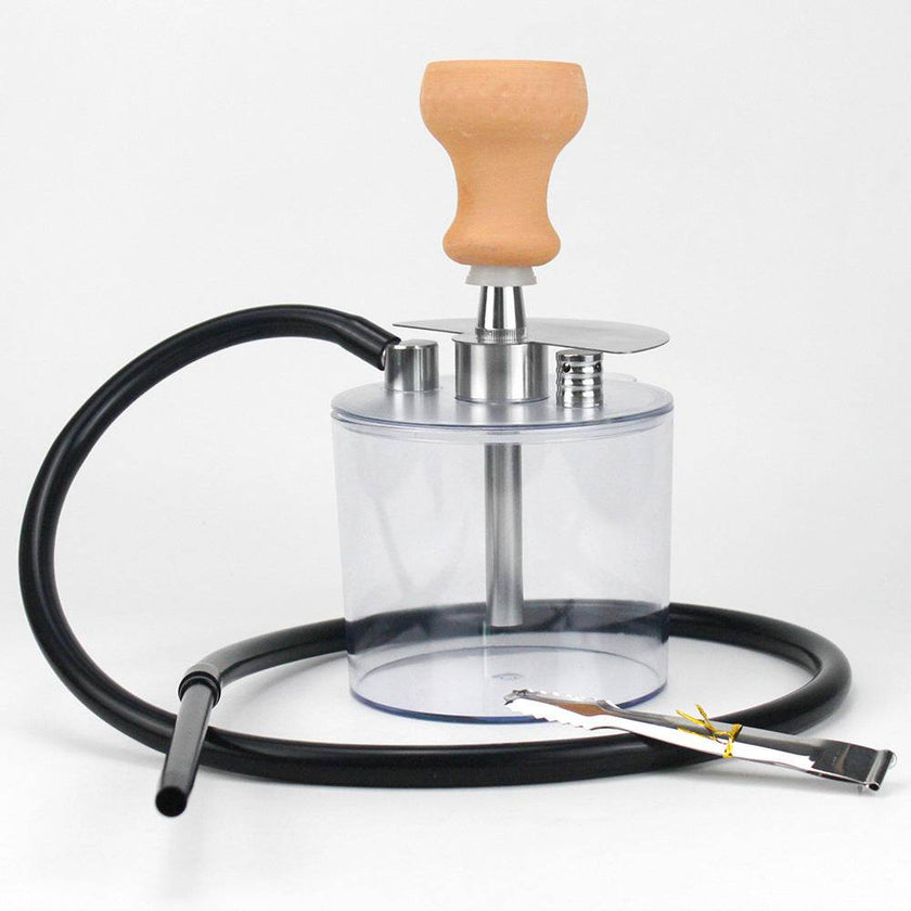 Portable acrylic hookah