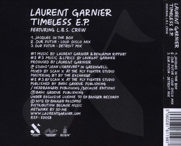 Laurent Garnier ‎/ Timeless (EP) - CD