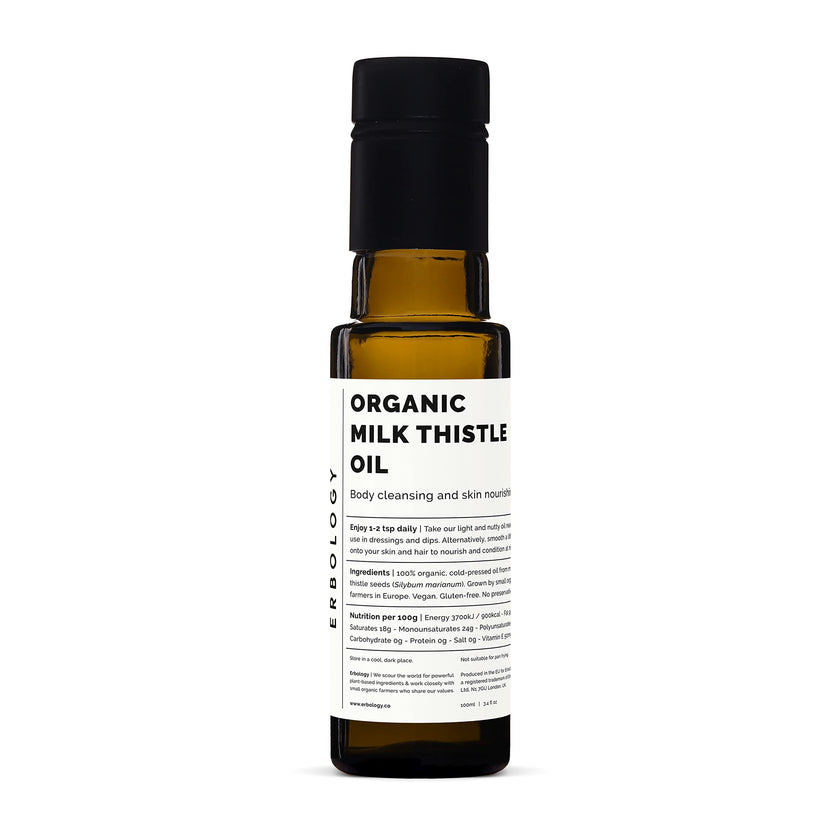 Erbology - Organic Milk Thistle Oil (100ml)