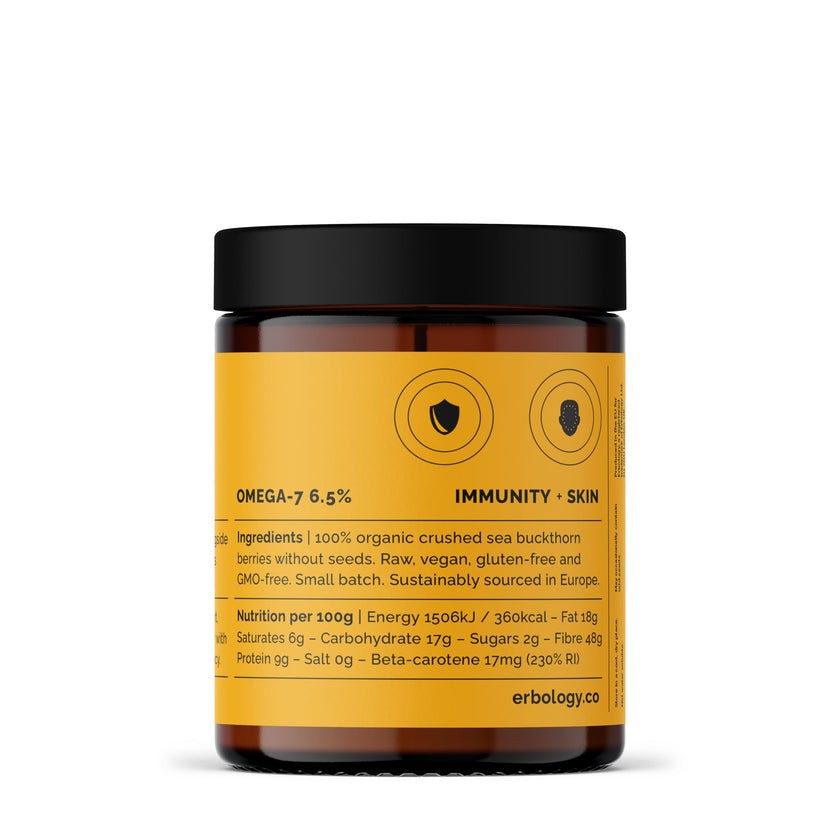 Erbology - Organic Sea Buckthorn Powder (50g)