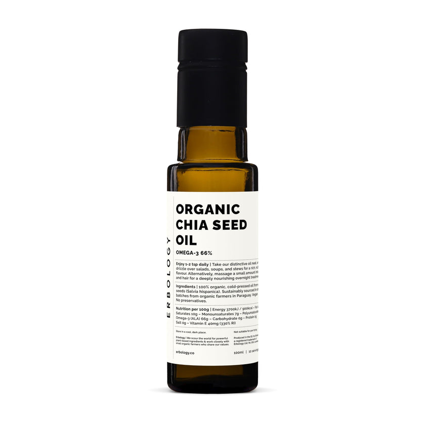 Erbology - Organic Chia Seed Oil (100ml)