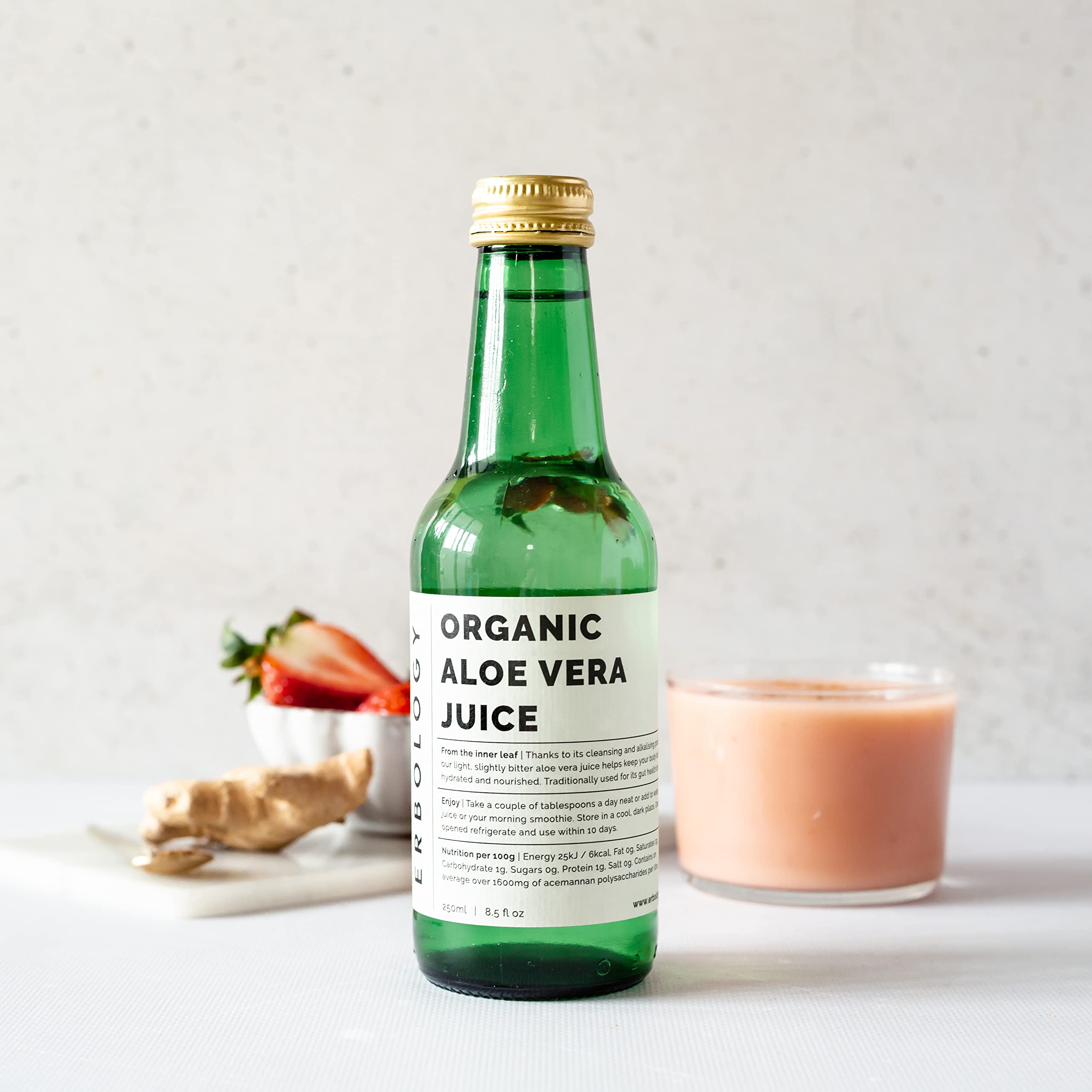 Erbology - Organic Aloe Vera Juice (250ml)