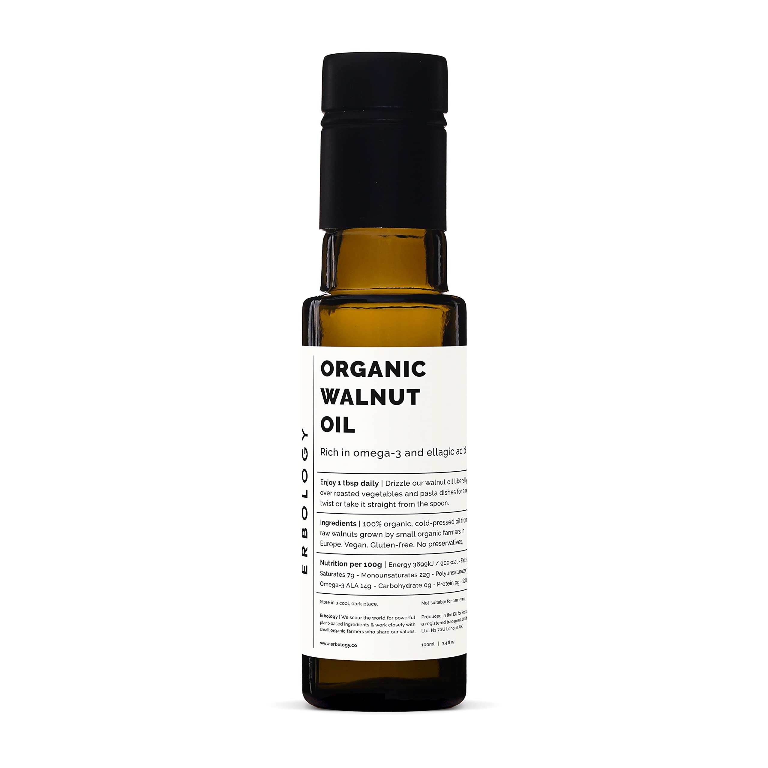 Erbology - Organic Walnut Oil (100ml)