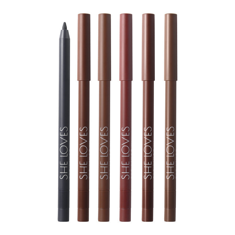Matte Star Eyeliner Pen – 8 Shades, Waterproof Kohl Pencil Set