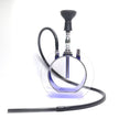 Acrylic round pot hookah set