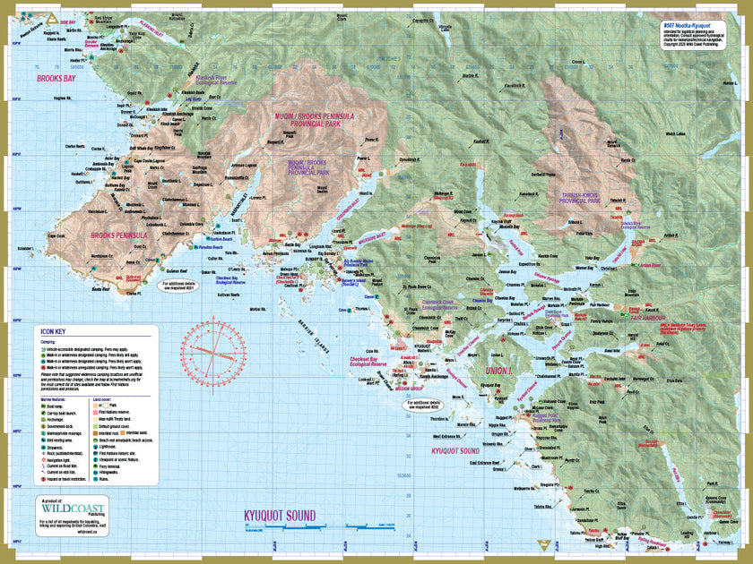 507 Nootka/Kyuquot Outside Passage Chart Assistant