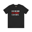 How She Goin Dirty Dangle Filthy Mitts T-Shirt - Skilled Player - Maple Stick Hockey Co. - True Fan