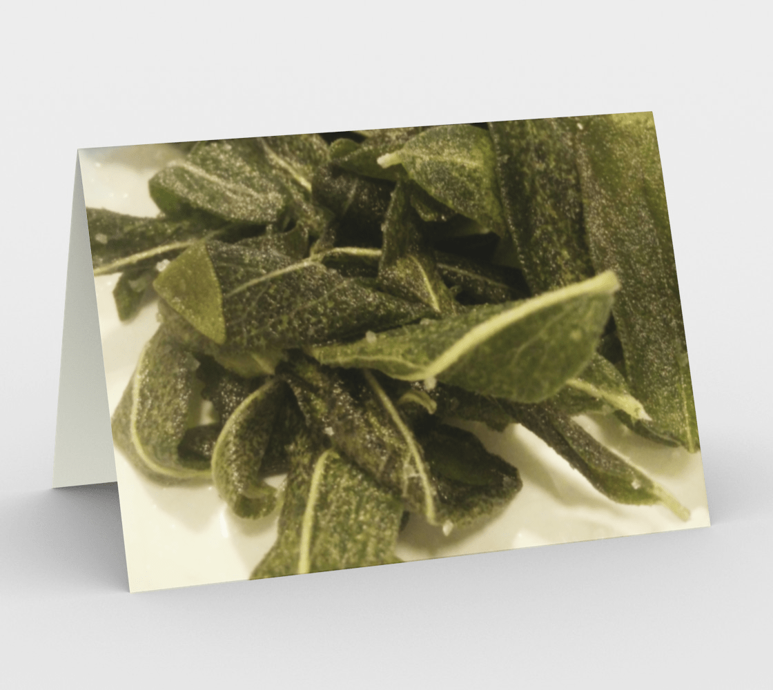 Set of 3 Blank Greeting Cards | 5 x 7 | Crispy Sage