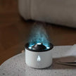 Volcano Aromatherapy Humidifier Diffuser with Flame and Jellyfish Effect
