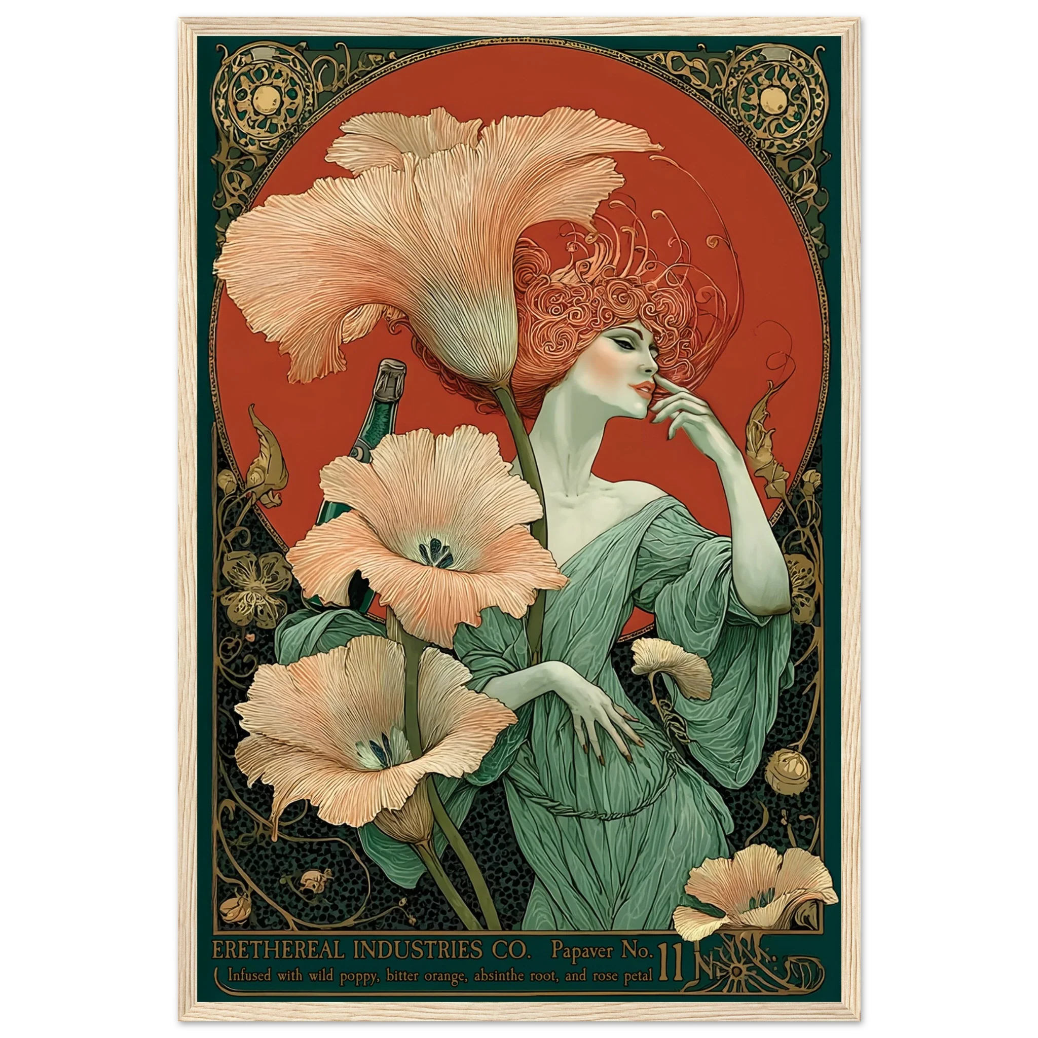 Papaver Vermouth - Poster & Framed Print