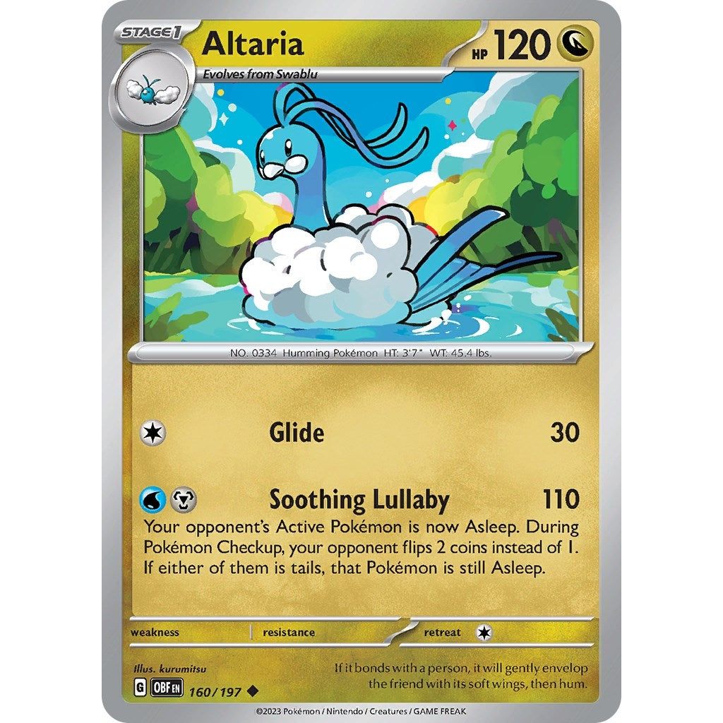 Altaria (160/197) (OBF)