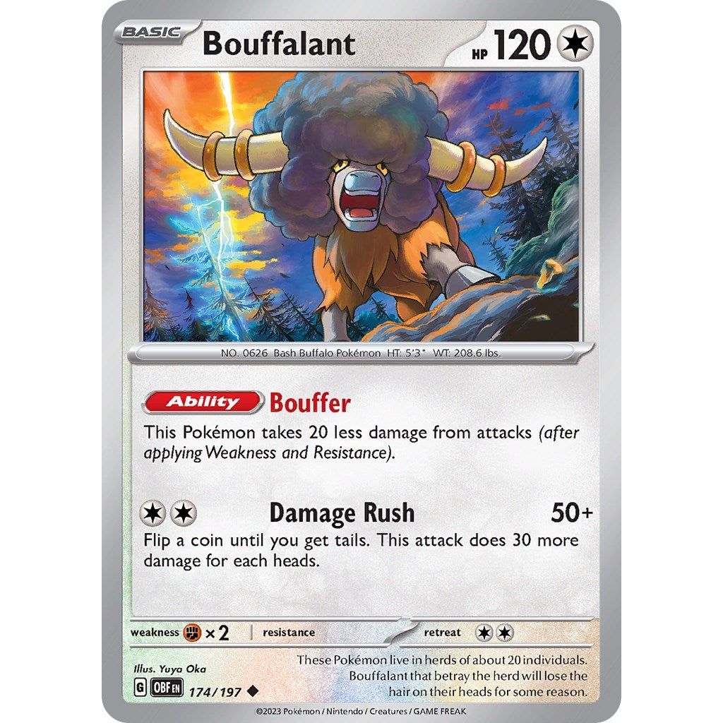 Bouffalant (174/197) (OBF)