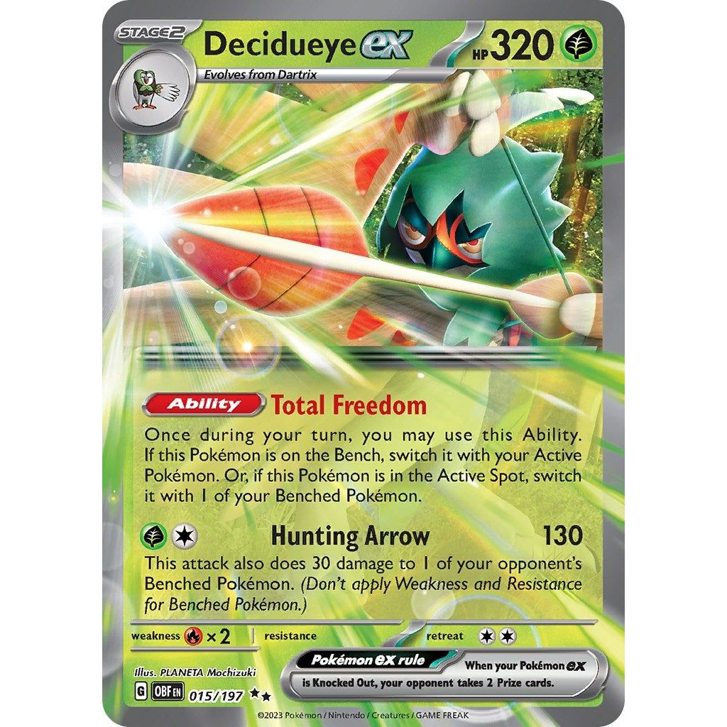 Decidueye ex (015/197) (OBF)