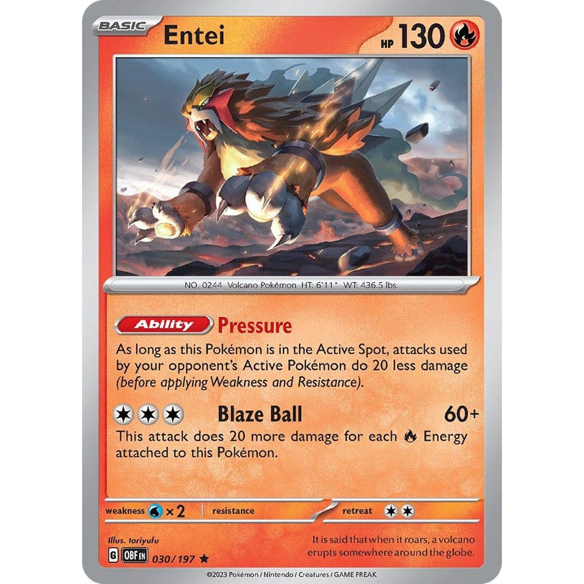 Entei (030/197) (OBF)