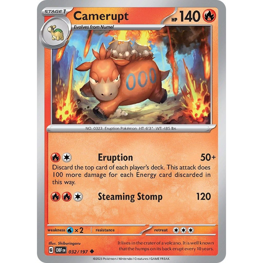 Camerupt (032/197) (OBF)