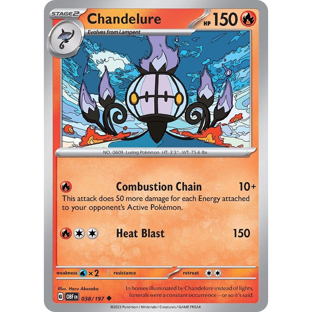 Chandelure (038/197) (OBF)