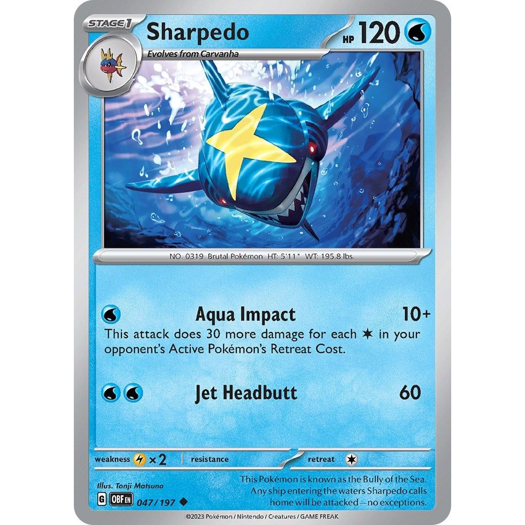 Sharpedo (047/197) (OBF)
