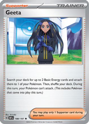 Geeta 188 - SV03 Obsidian Flames