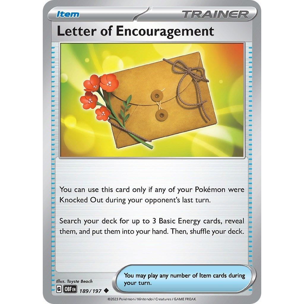 Letter of Encouragement (189/197) (OBF)
