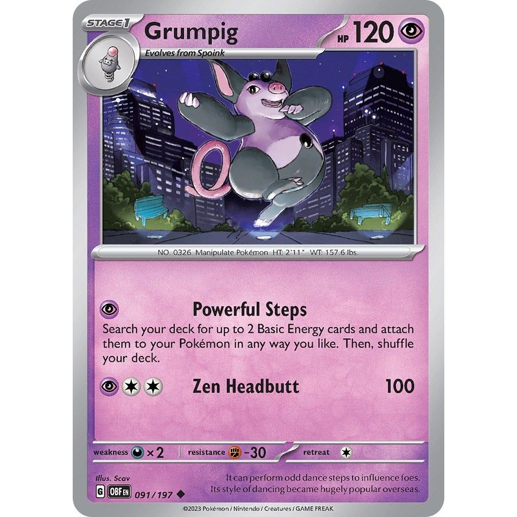 Grumpig (091/197) (OBF)