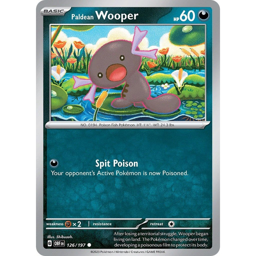 Paldean Wooper (126/197) (OBF)
