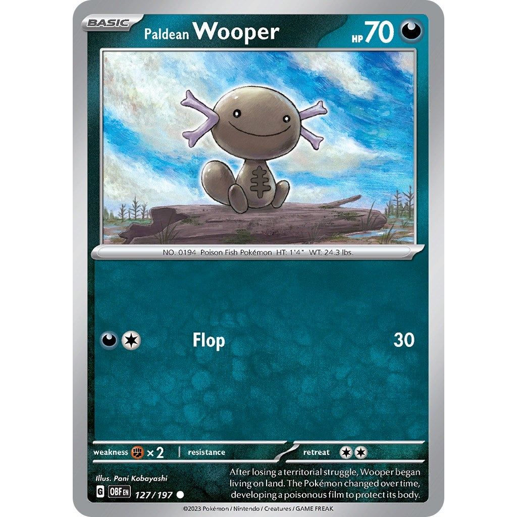 Paldean Wooper (127/197) (OBF)
