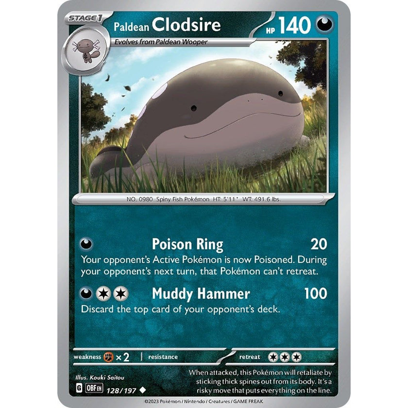 Paldean Clodsire (128/197) (OBF)