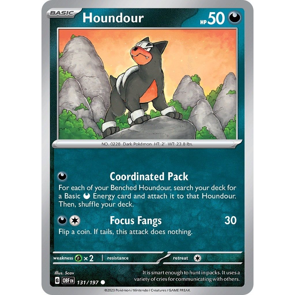 Houndour (131/197) (OBF)