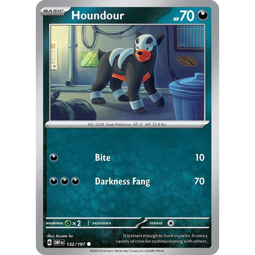 Houndour (132/197) (OBF)