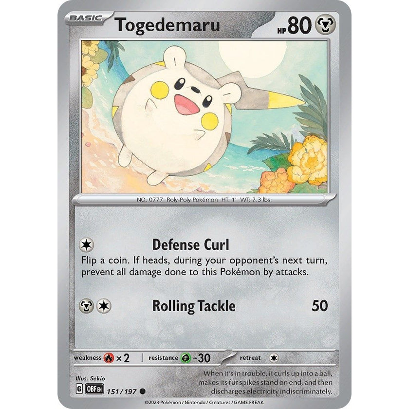 Togedemaru (151/197) (OBF)