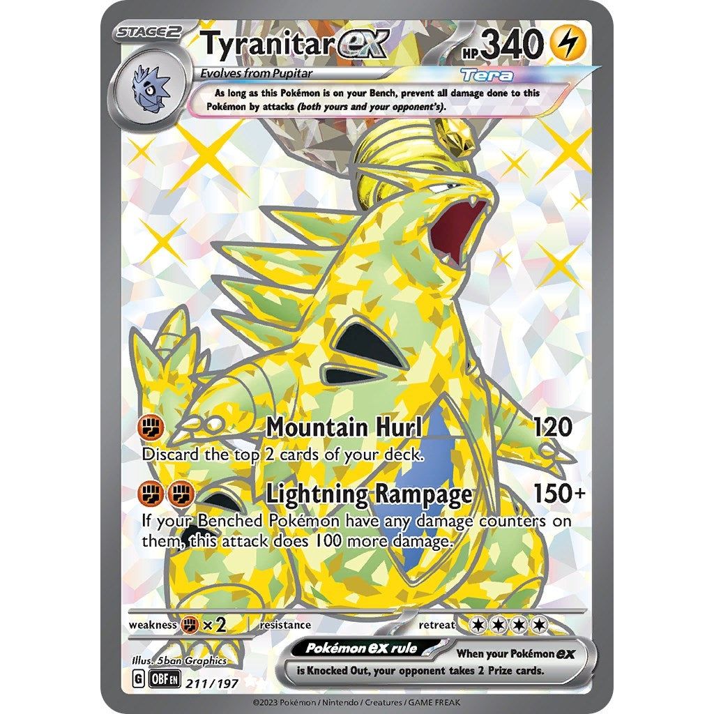Tyranitar ex (211/197) (OBF)