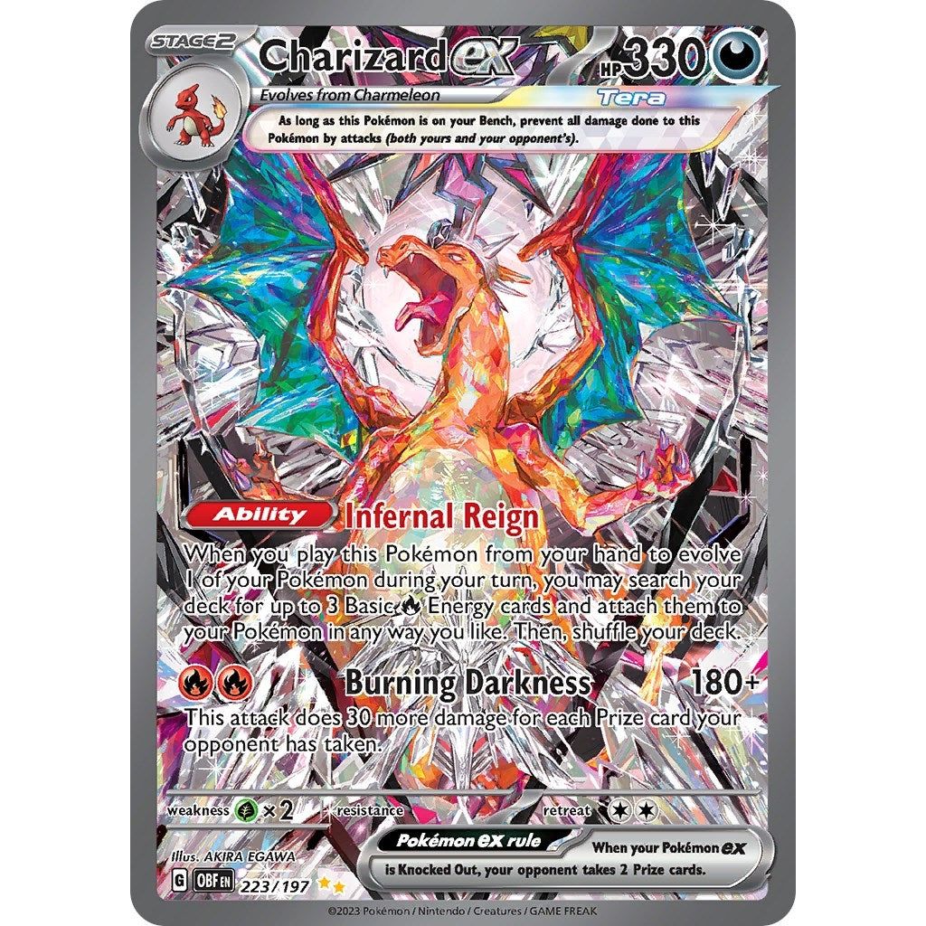Charizard ex (223/197) (OBF)
