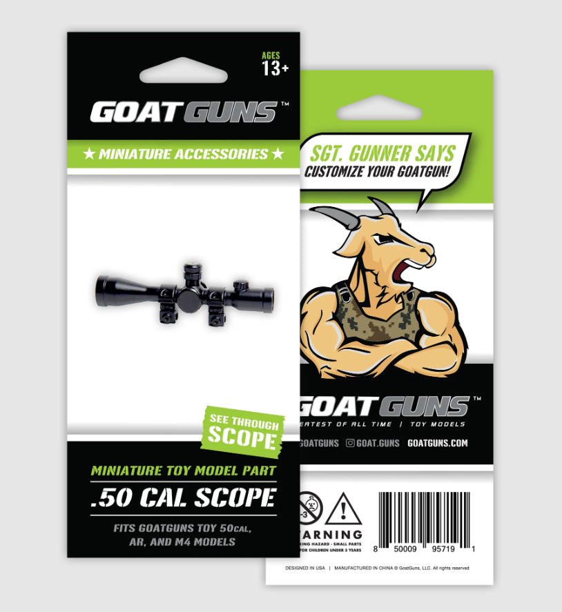 GoatGun Die-Cast Display Toy – Miniature Metal Collectible