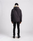 Outdoor Survival Canada Men's Nyik -40 Down Parka, Orca Black, X-Large - ON DISPLAY
