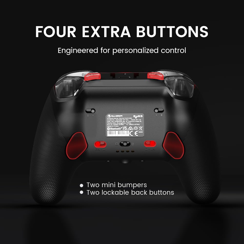 GameSir G7 Pro Wired Controller for Xbox Series X|S, Xbox One, Wireless Gamepad for PC&Android with TMR Sticks, Hall Effect Analog Triggers, 1000Hz Polling Rate, 3.5mm Audio Jack - Black 🍁 All In One Marketplace Canada